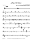 Autumn in Rome - Tenor Sax 2