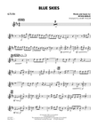 Blue Skies - Alto Sax mini preview