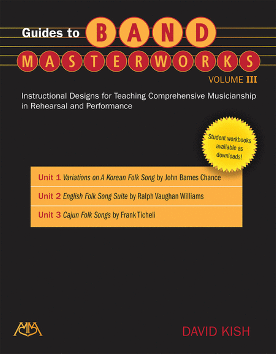 Guides to Band Masterworks, Volume III Collection / Songbook scores gallery preview page 1