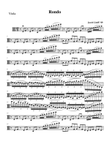 Rondo - Viola part