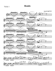 Rondo - Violin 1 part