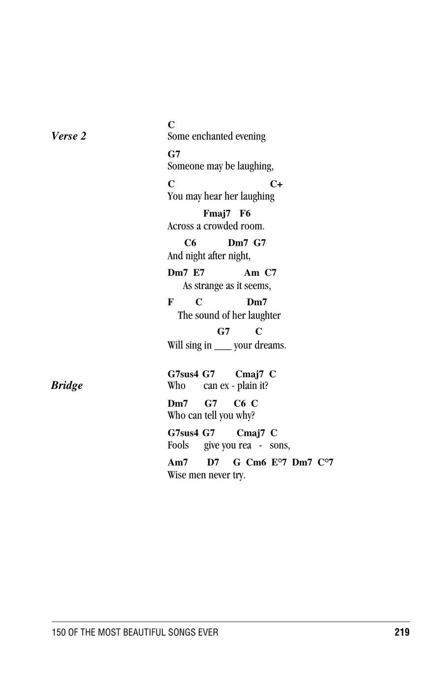 Some Enchanted Evening Some Enchanted Evening Ukulele scores gallery preview page 2