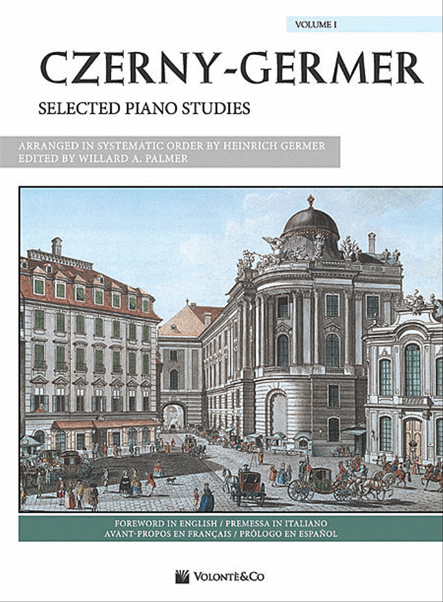 Czerny-Germer -- Selected Piano Studies Piano Method scores gallery preview page 1