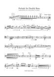Prelude for double bass