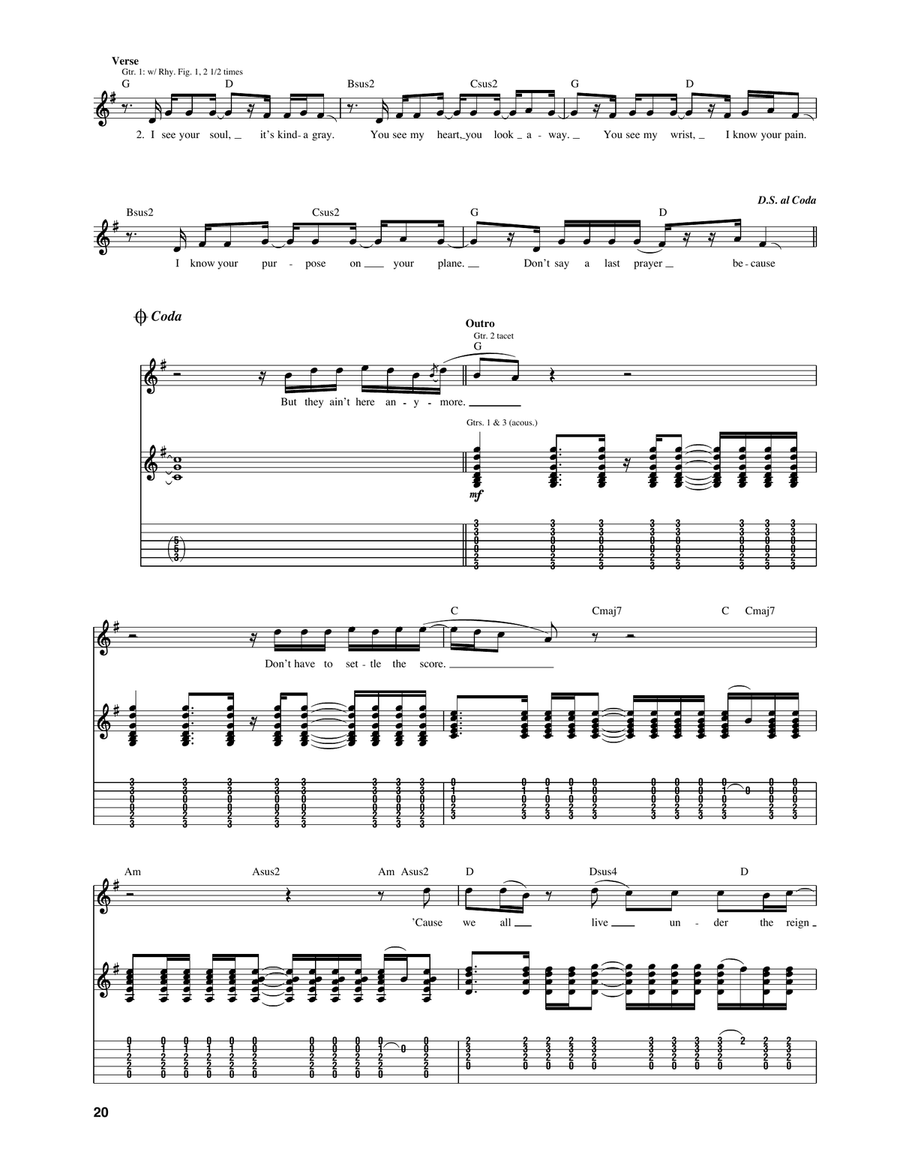 What's This Life For What's This Life For Acoustic Guitar scores gallery preview page 3