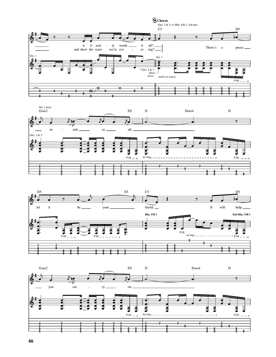 Inside Us All Inside Us All Acoustic Guitar scores gallery preview page 2