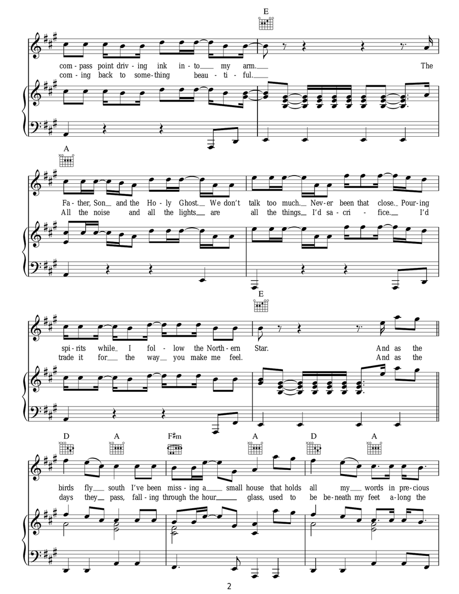 Lighthouse Lighthouse Acoustic Guitar scores gallery preview page 2