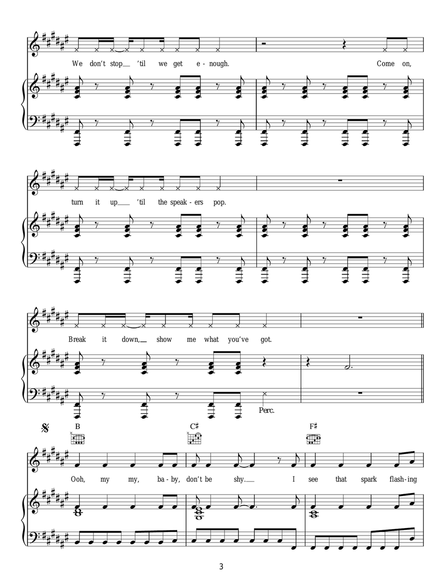 Ooh La La Ooh La La Acoustic Guitar scores gallery preview page 3