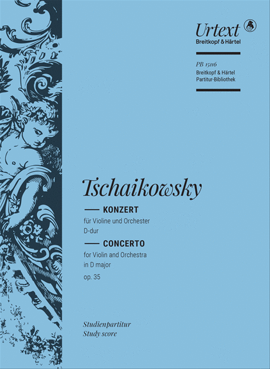 Violin Concerto in D major Op. 35 Orchestra scores gallery preview page 1