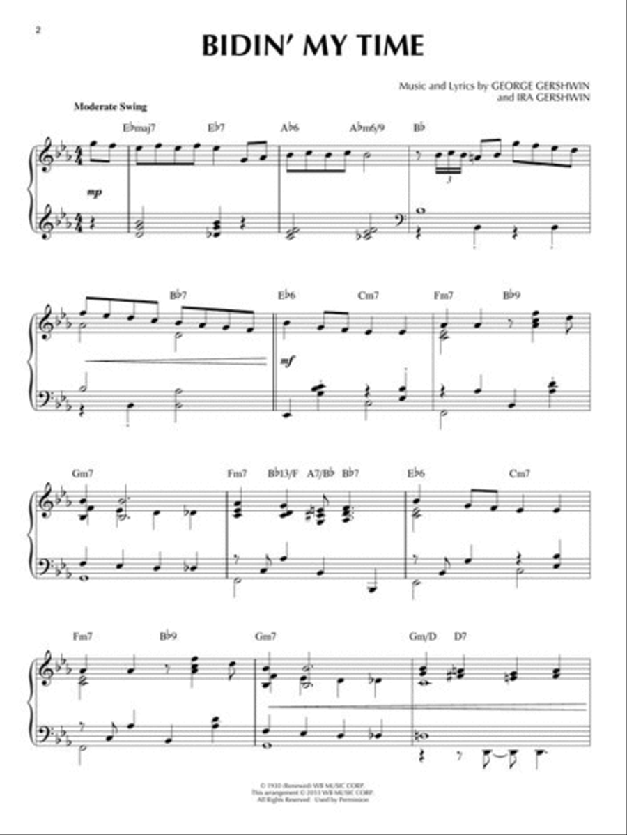 George Gershwin George Gershwin Piano Solo scores gallery preview page 5