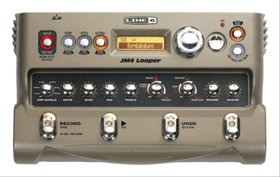 JM4 Looper Effects Pedal Musical Instruments scores gallery preview page 1