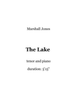 The Lake