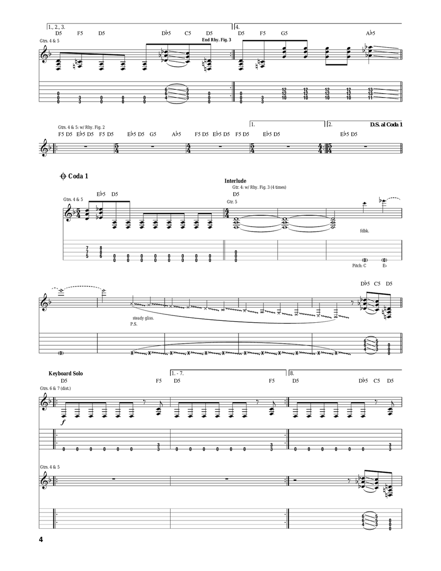 Animosity Animosity Acoustic Guitar scores gallery preview page 4