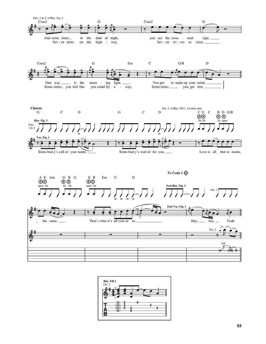 Seven Turns Acoustic Guitar scores gallery preview page 3