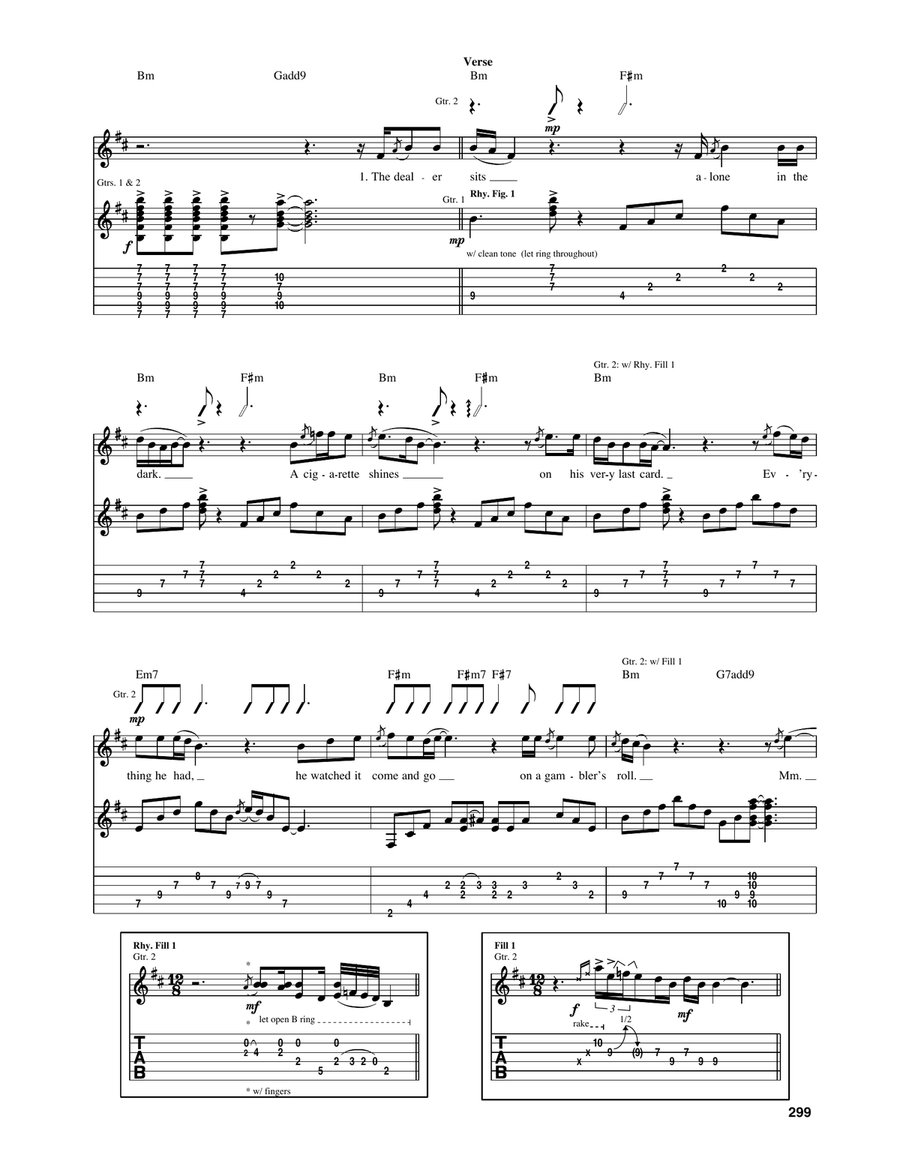 Gambler's Roll Gambler's Roll Acoustic Guitar scores gallery preview page 2
