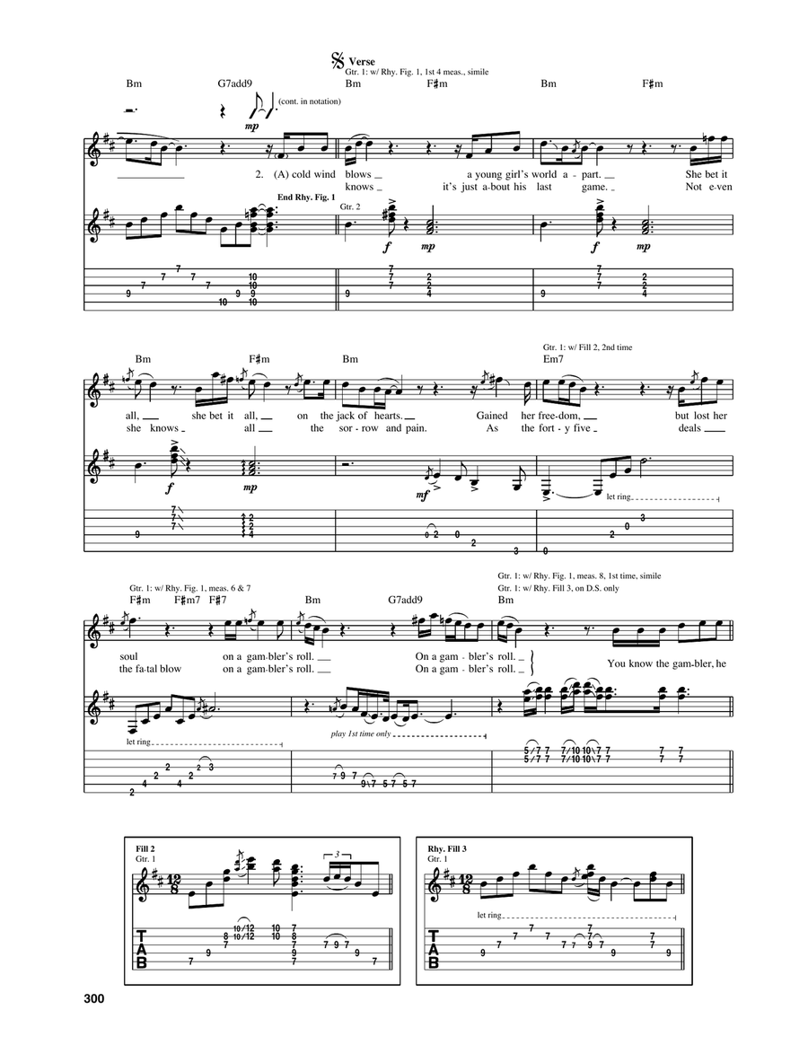 Gambler's Roll Gambler's Roll Acoustic Guitar scores gallery preview page 3