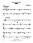 Bad - Trumpet 1