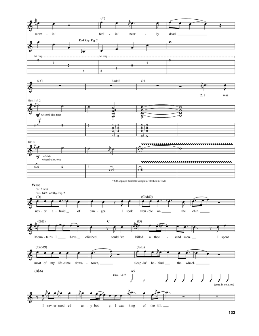 End Of The Line End Of The Line Acoustic Guitar scores gallery preview page 3