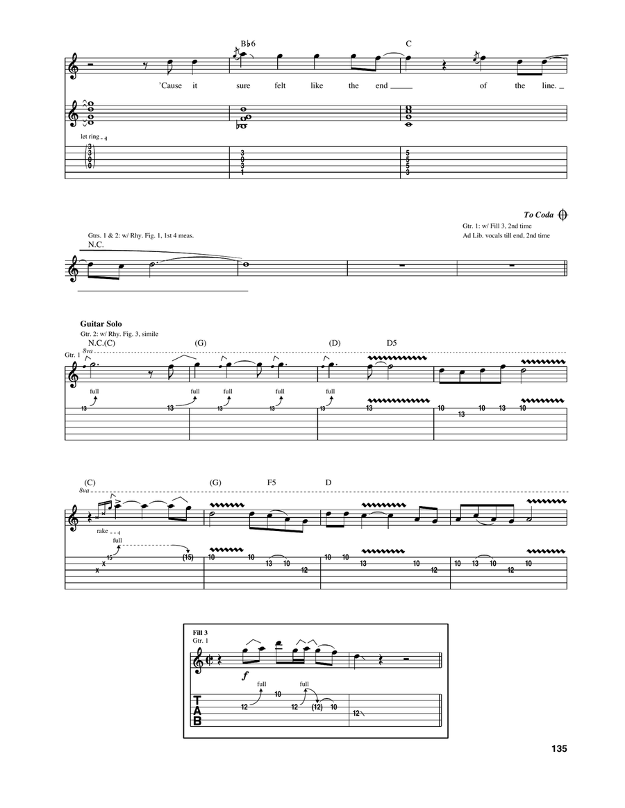 End Of The Line End Of The Line Acoustic Guitar scores gallery preview page 5