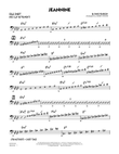 Jeannine - Bass Clef Solo Sheet
