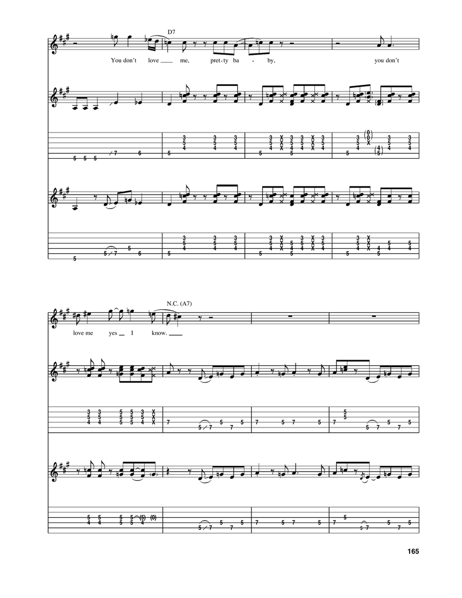You Don't Love Me You Don't Love Me Acoustic Guitar scores gallery preview page 5