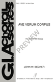 Ave verum corpus