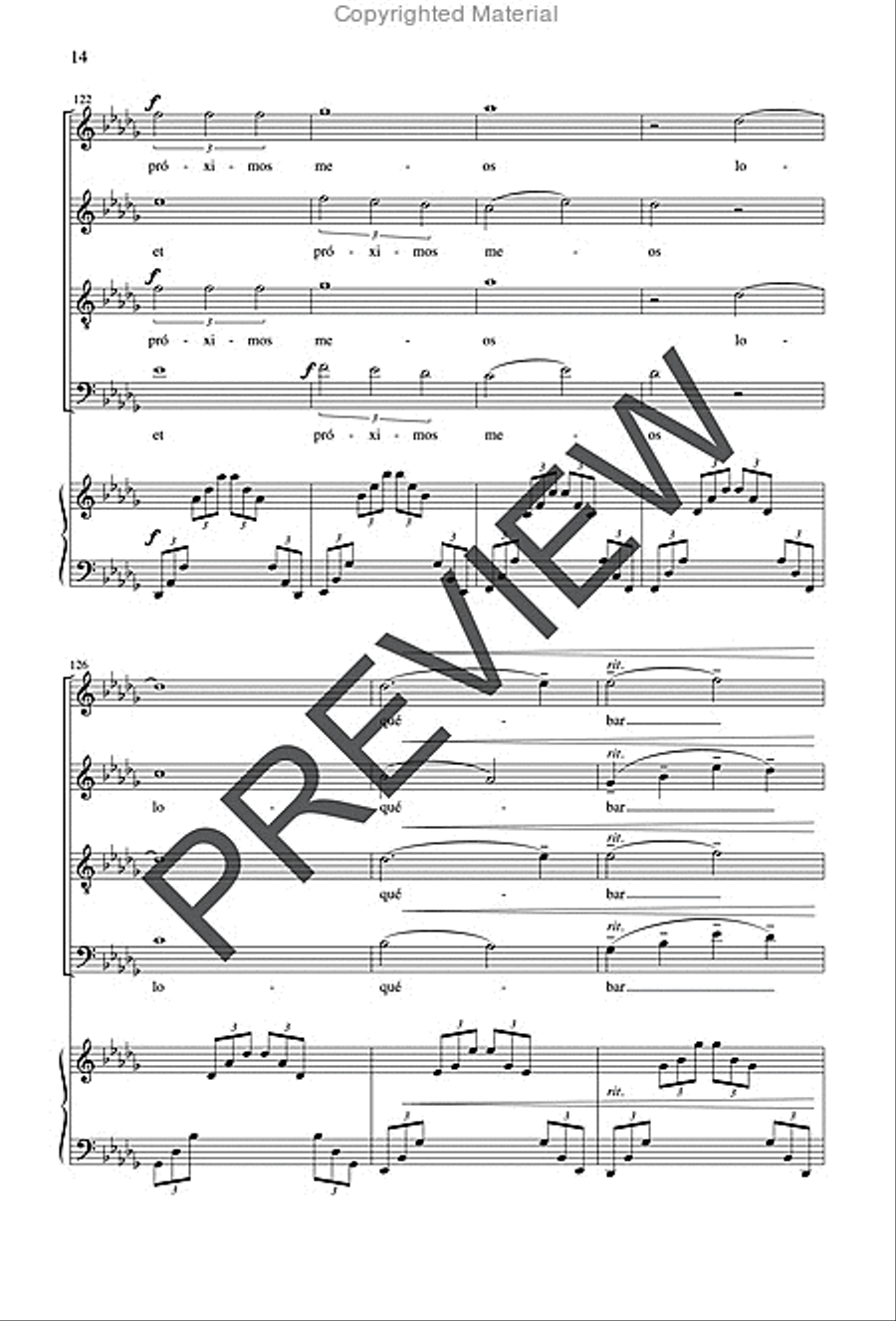 Newtown Psalm Newtown Psalm Divisi scores gallery preview page 13