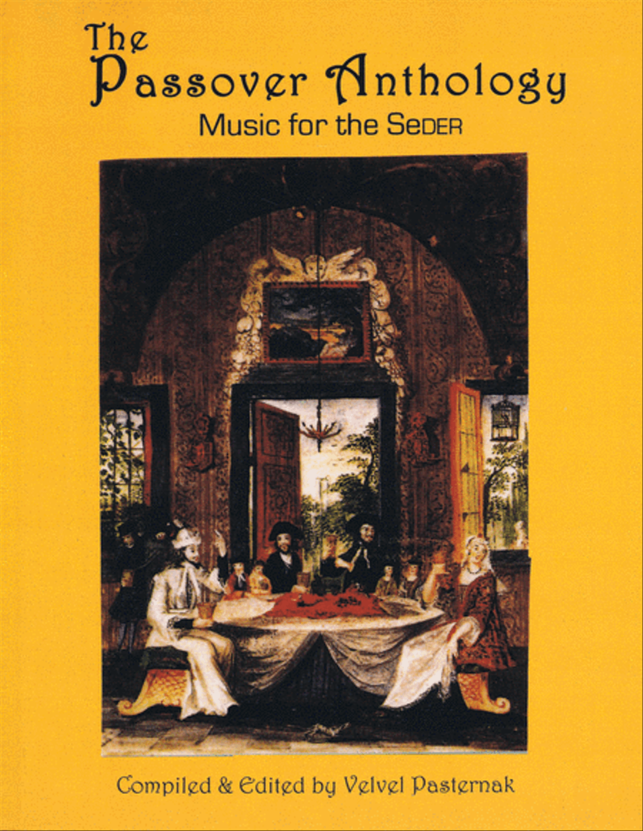 The Passover Anthology Piano, Vocal scores gallery preview page 1