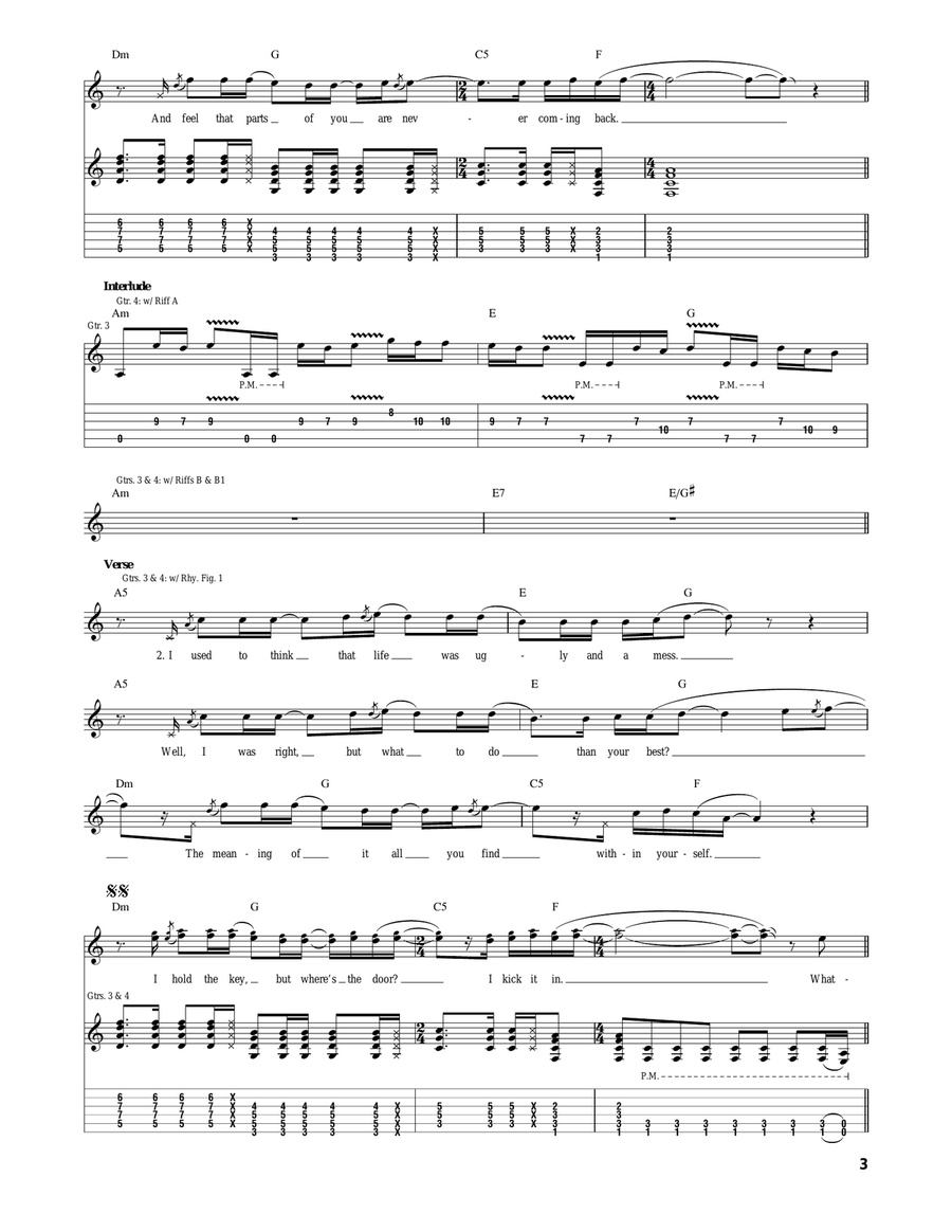 Our Loved Ones Our Loved Ones Acoustic Guitar scores gallery preview page 3