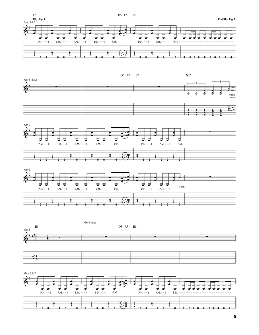 Doc Holliday Doc Holliday Acoustic Guitar scores gallery preview page 5