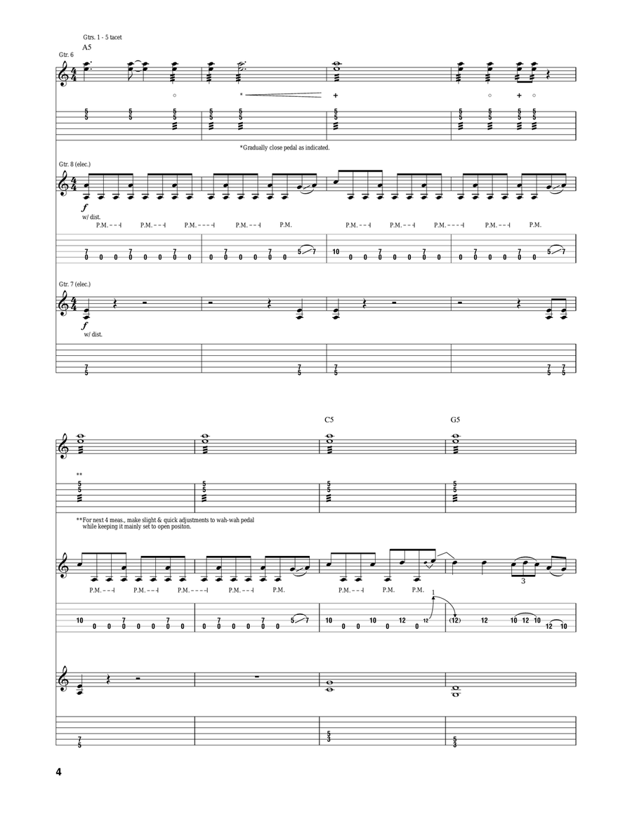 The Hangman's Body Count The Hangman's Body Count Acoustic Guitar scores gallery preview page 4