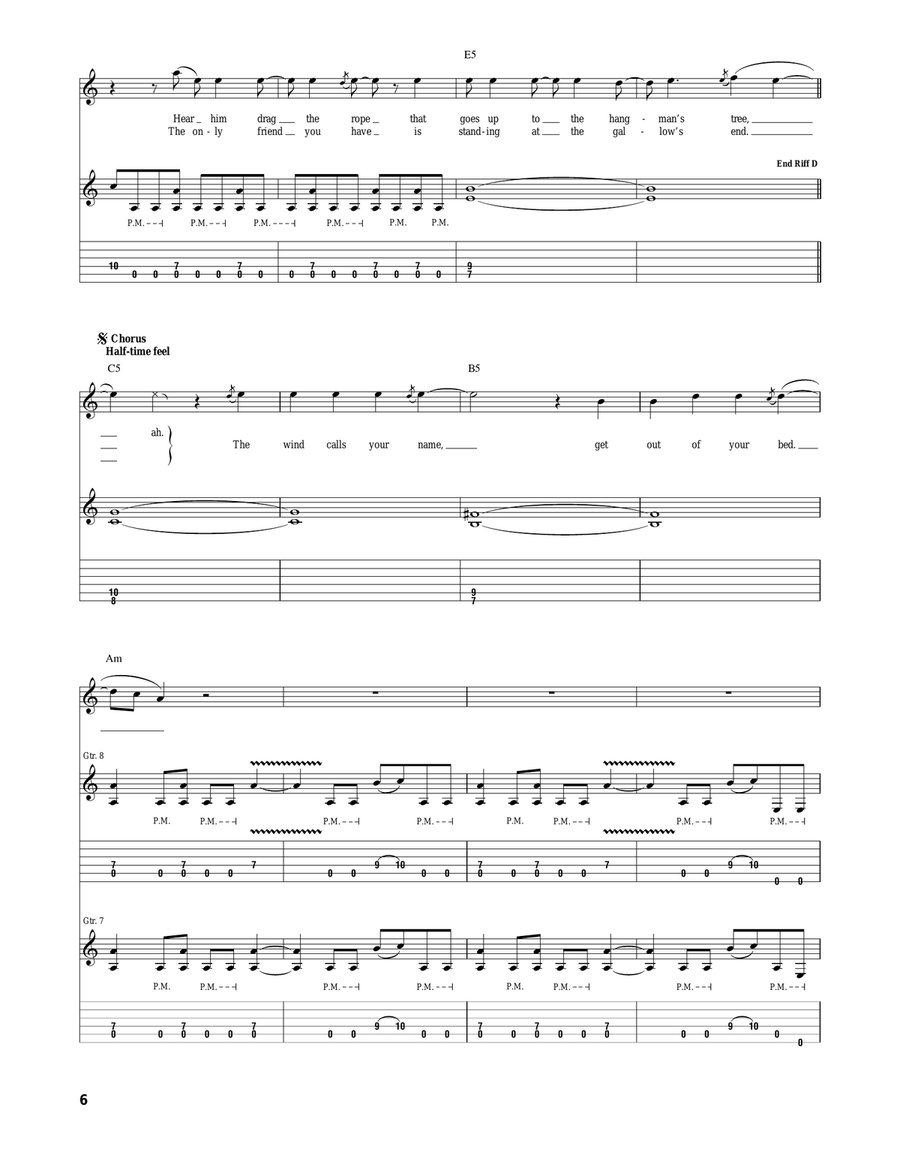 The Hangman's Body Count The Hangman's Body Count Acoustic Guitar scores gallery preview page 6