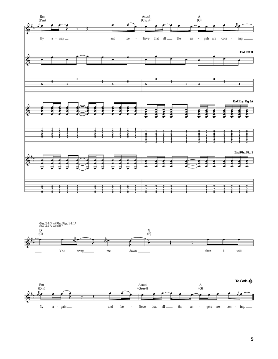 Cape Of Our Hero Cape Of Our Hero Acoustic Guitar scores gallery preview page 5