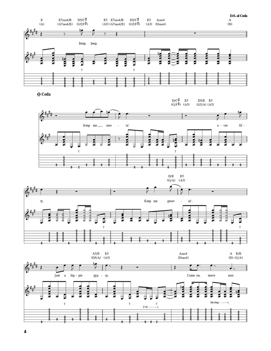 Going Mobile Going Mobile Acoustic Guitar scores gallery preview page 4