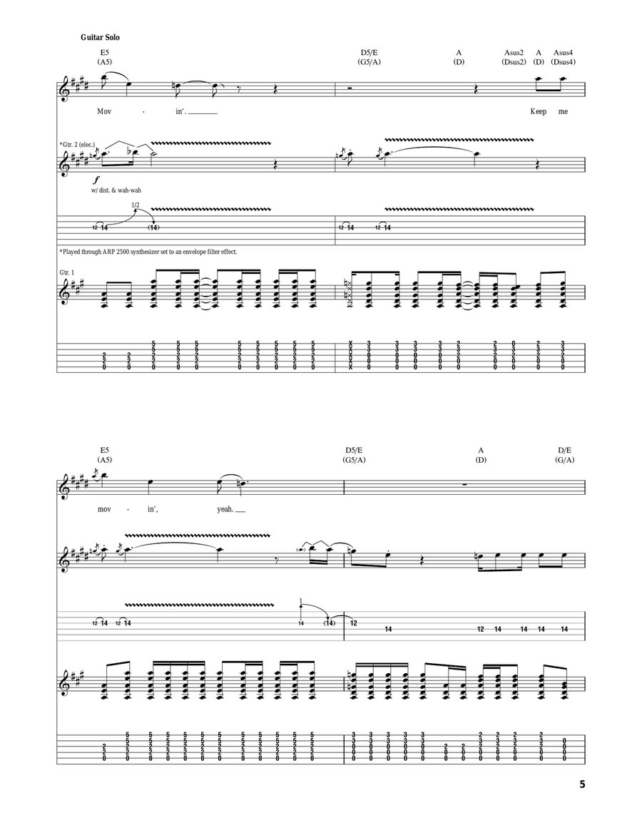 Going Mobile Going Mobile Acoustic Guitar scores gallery preview page 5