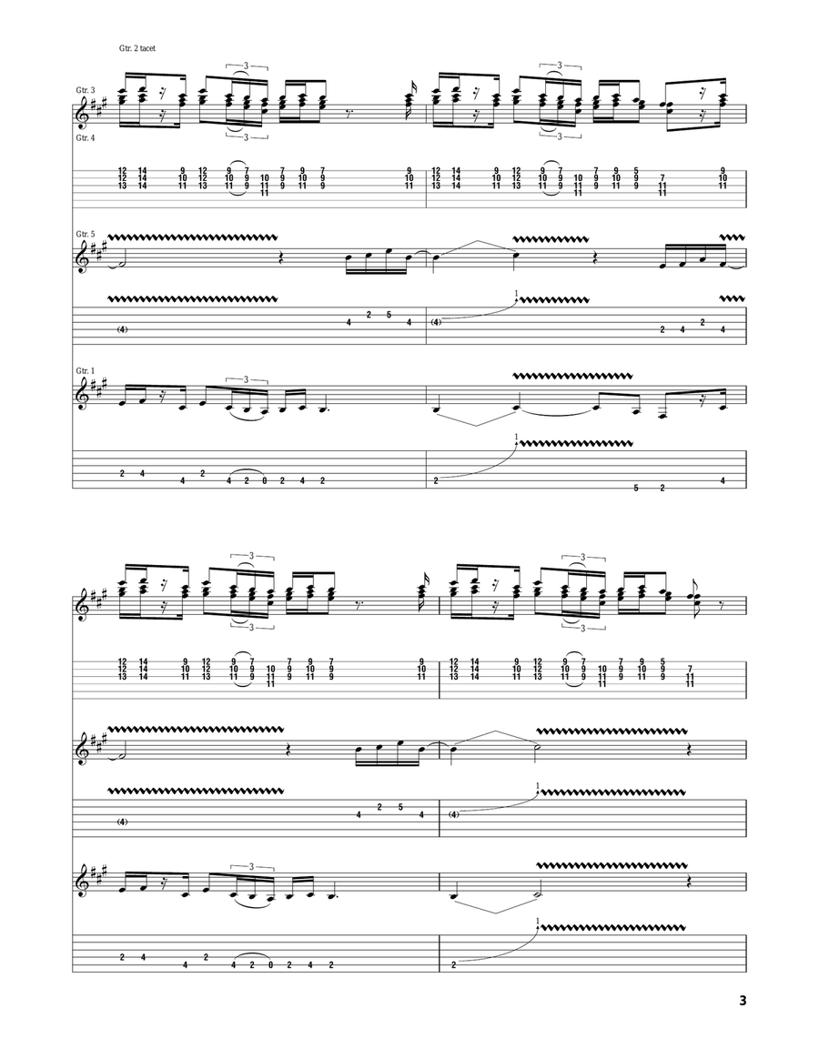I'm The Slime I'm The Slime Acoustic Guitar scores gallery preview page 3