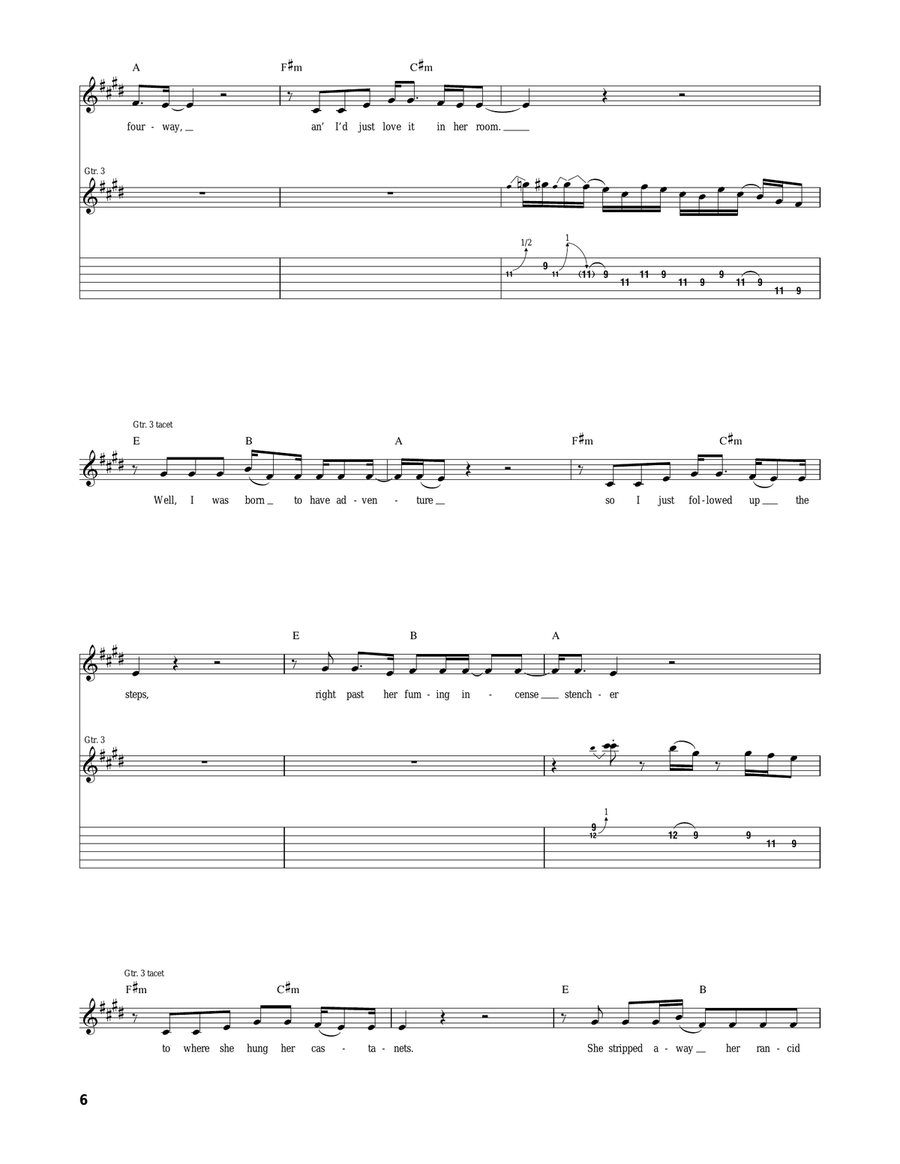 Camarillo Brillo Camarillo Brillo Acoustic Guitar scores gallery preview page 6