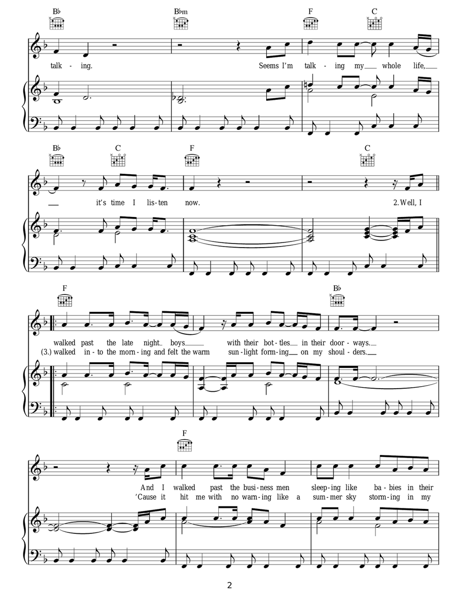Keep On Walking Keep On Walking Acoustic Guitar scores gallery preview page 2