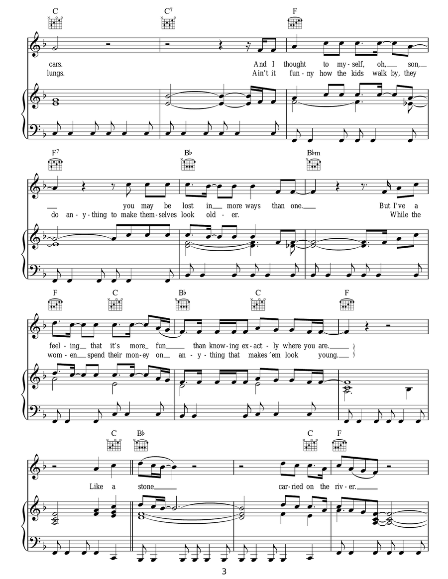 Keep On Walking Keep On Walking Acoustic Guitar scores gallery preview page 3