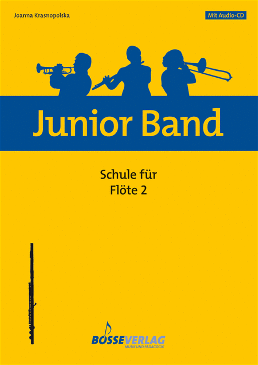 Junior Band Schule 2 für Flöte Flute scores gallery preview page 1