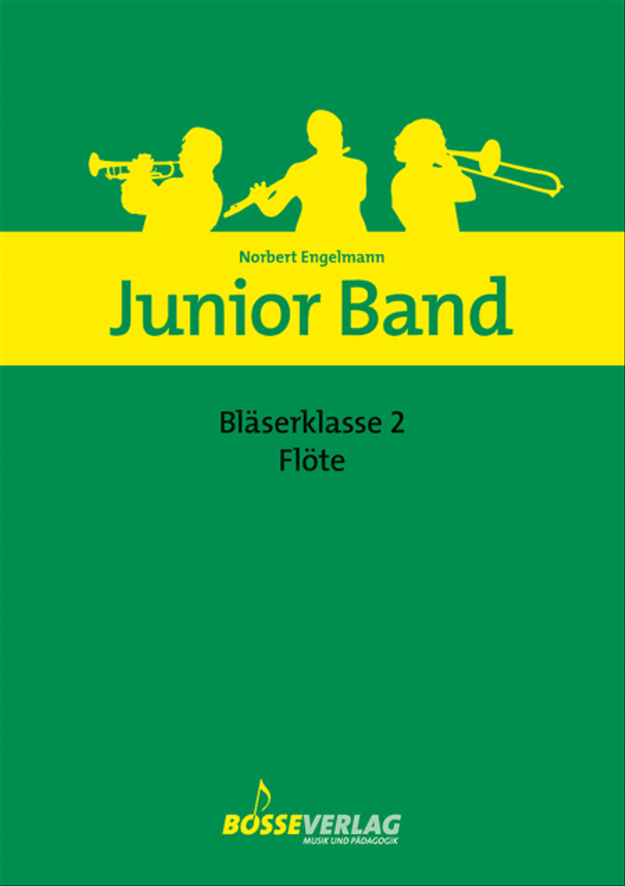 Junior Band Bläserklasse 2 für Flöte Flute scores gallery preview page 1