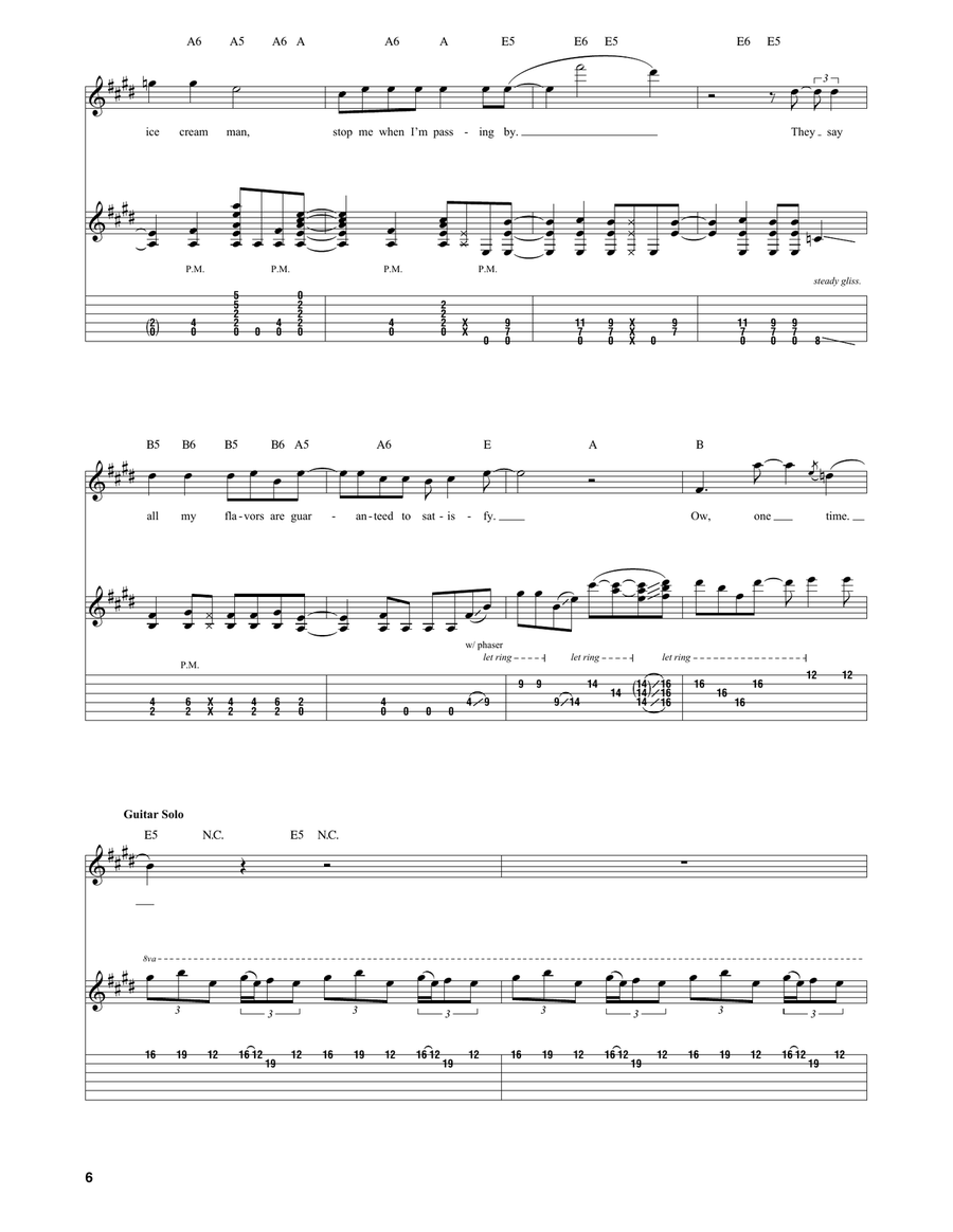 Ice Cream Man Ice Cream Man Acoustic Guitar scores gallery preview page 6