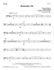Remember Me - Bassoon