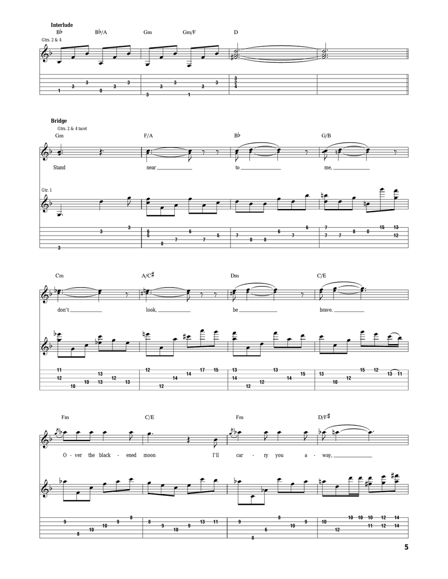 Acid Rain Acid Rain Acoustic Guitar scores gallery preview page 5