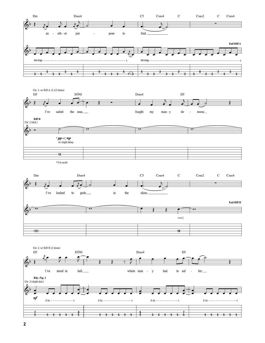 Coming Home Coming Home Acoustic Guitar scores gallery preview page 2