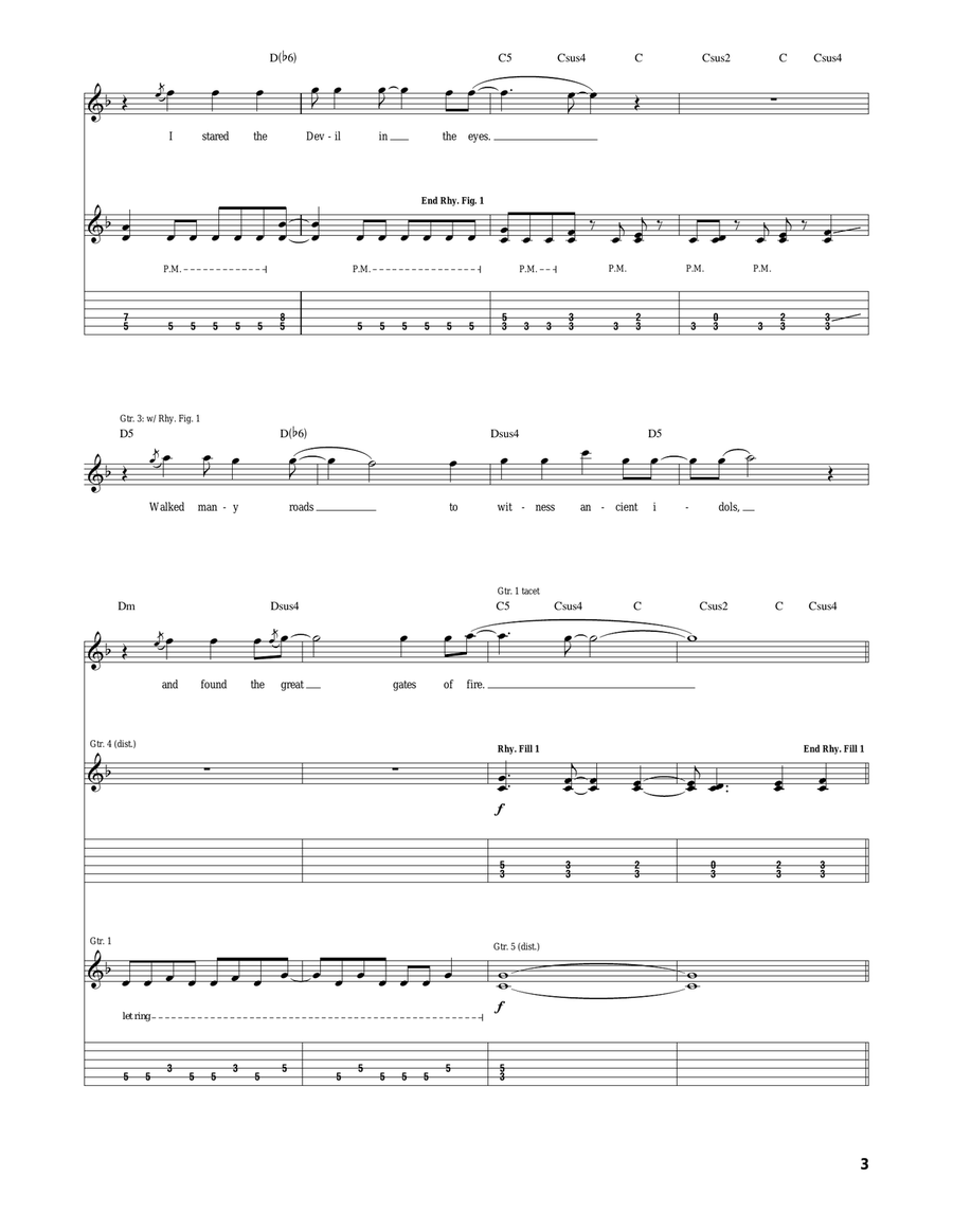 Coming Home Coming Home Acoustic Guitar scores gallery preview page 3