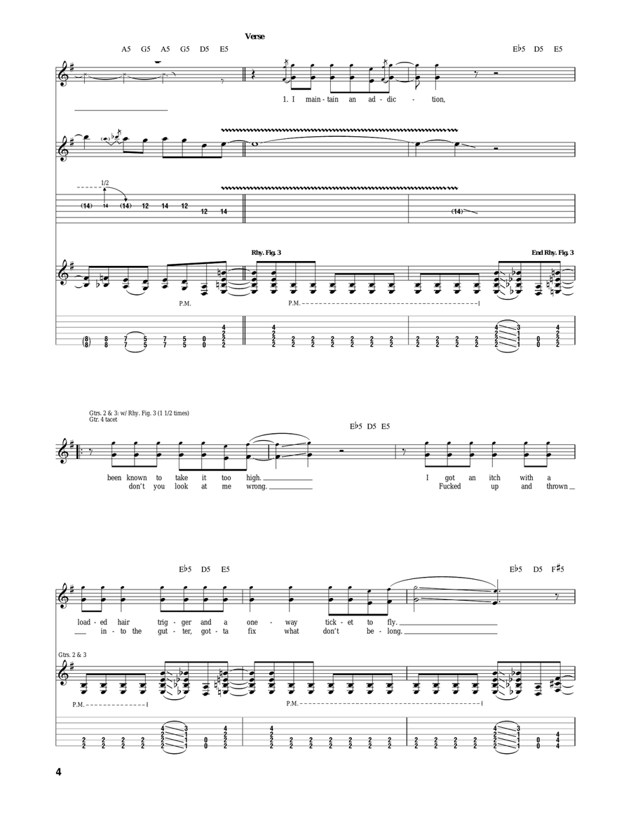 Doing Time Doing Time Acoustic Guitar scores gallery preview page 4