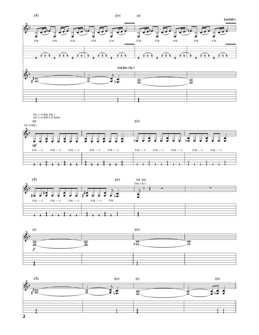 Planets Planets Acoustic Guitar scores gallery preview page 2