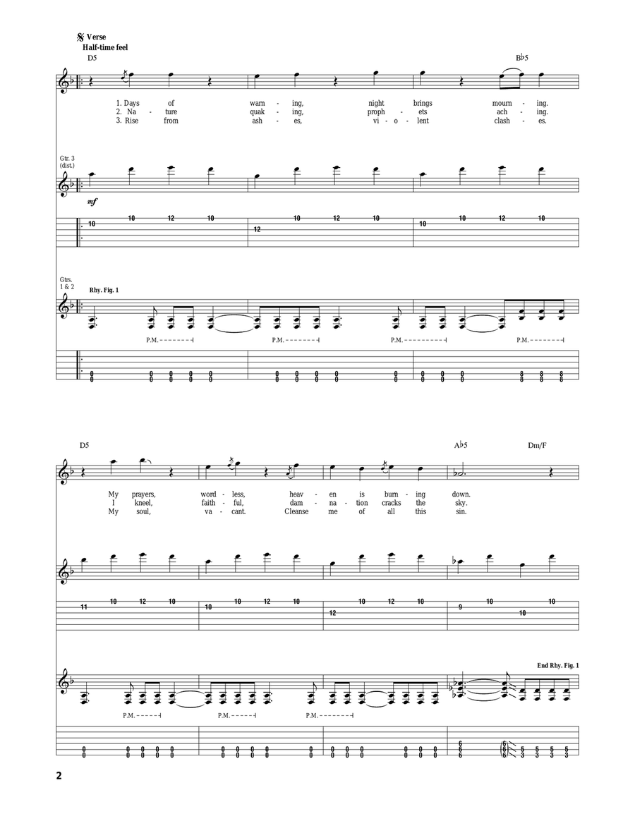 Requiem Requiem Acoustic Guitar scores gallery preview page 2