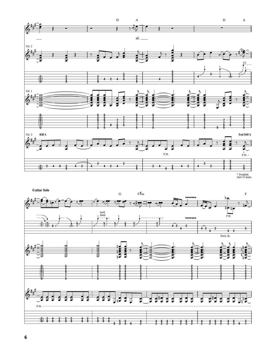 I Got You (At The End Of The Century) Acoustic Guitar scores gallery preview page 6